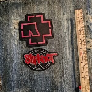 Rammstein Slipknot Band Patches Iron-on